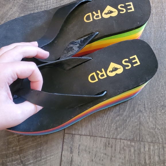 Platform rainbow ๐ rocketdog sandals - Picture 5 of 5